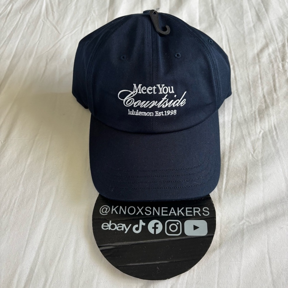 Lululemon Classic Unisex Ball Cap TRNV/WHT True Navy White Courtside Size L/XL